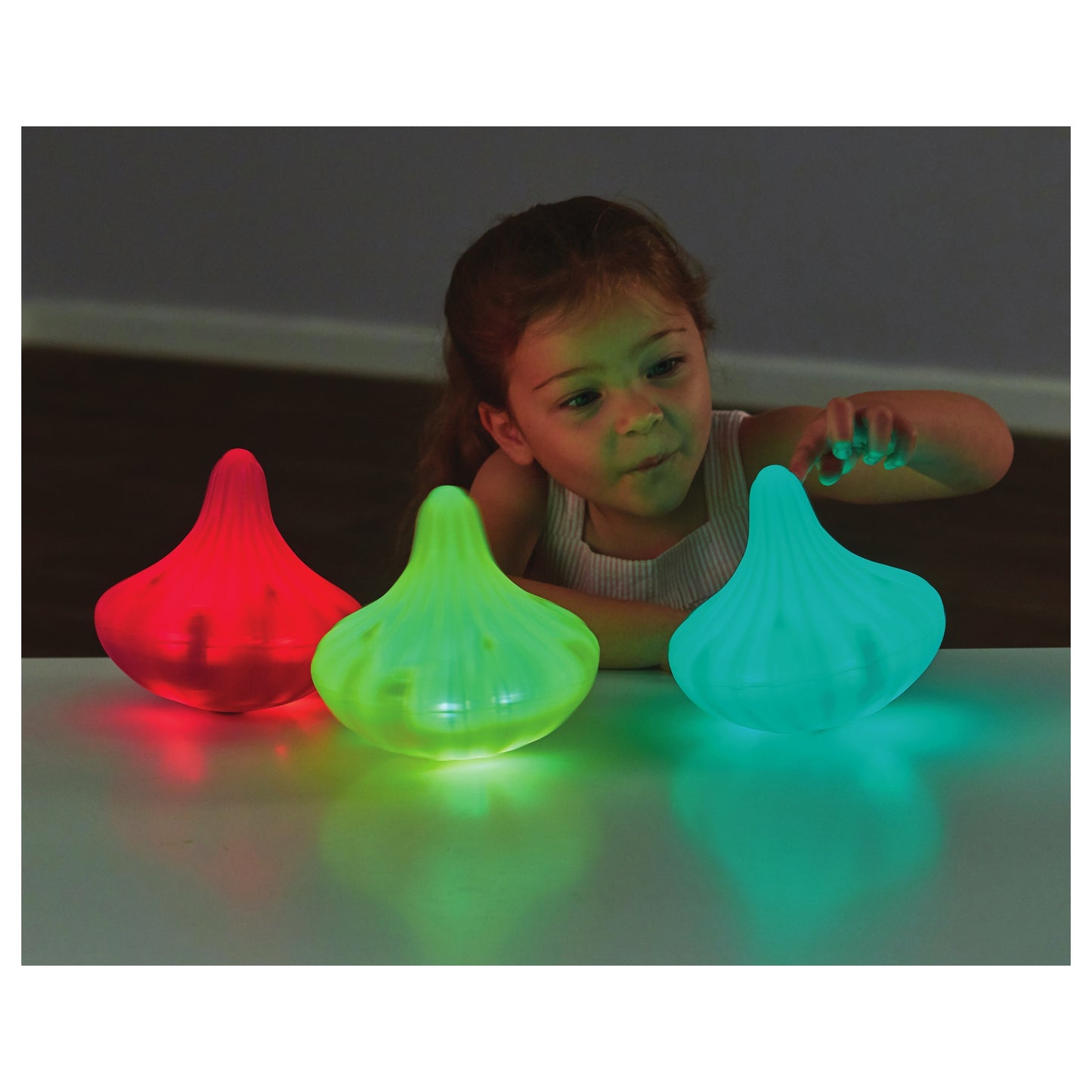 Light Up Spinning Tops