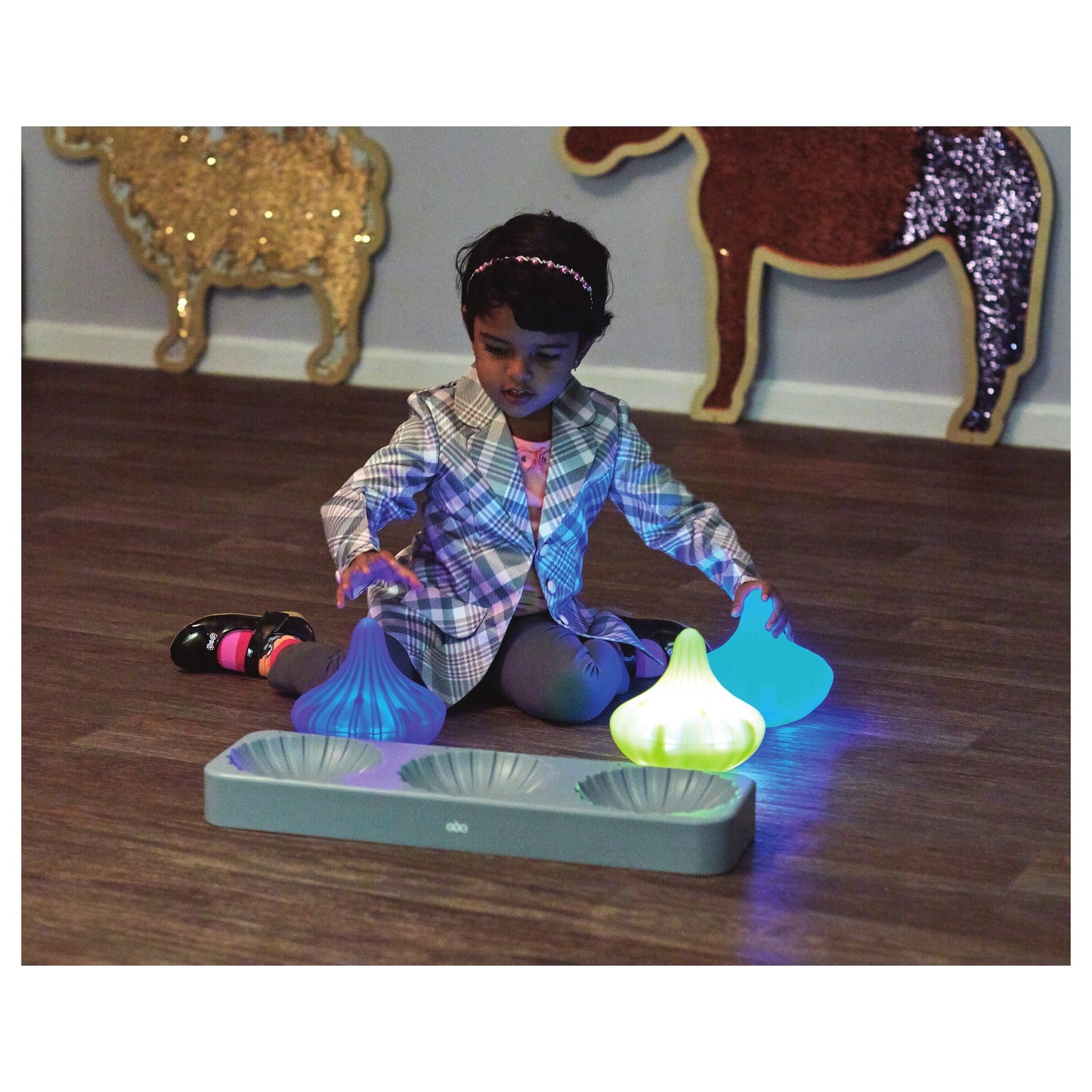 Light Up Spinning Tops