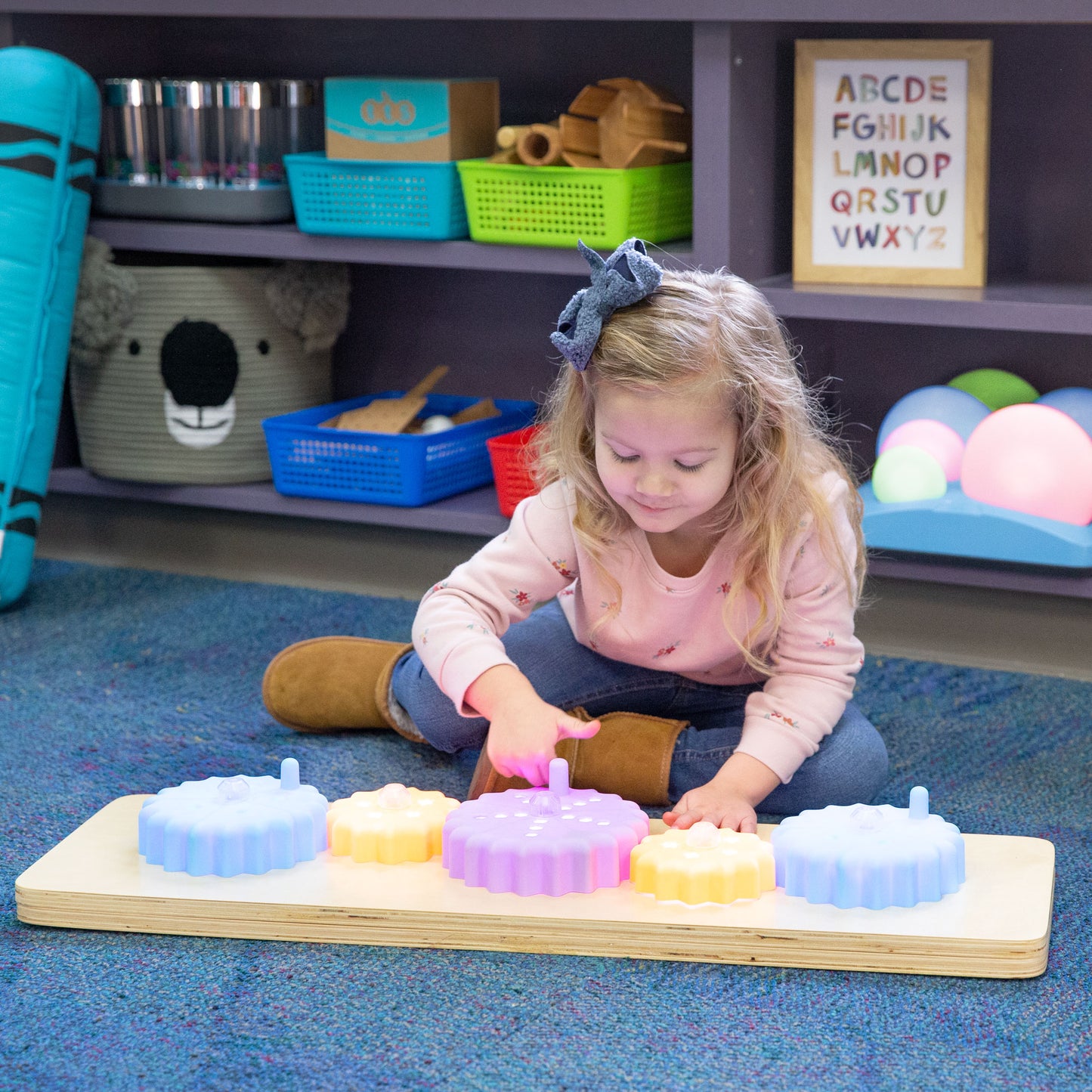 Light Up Twist and Turn Cog Board