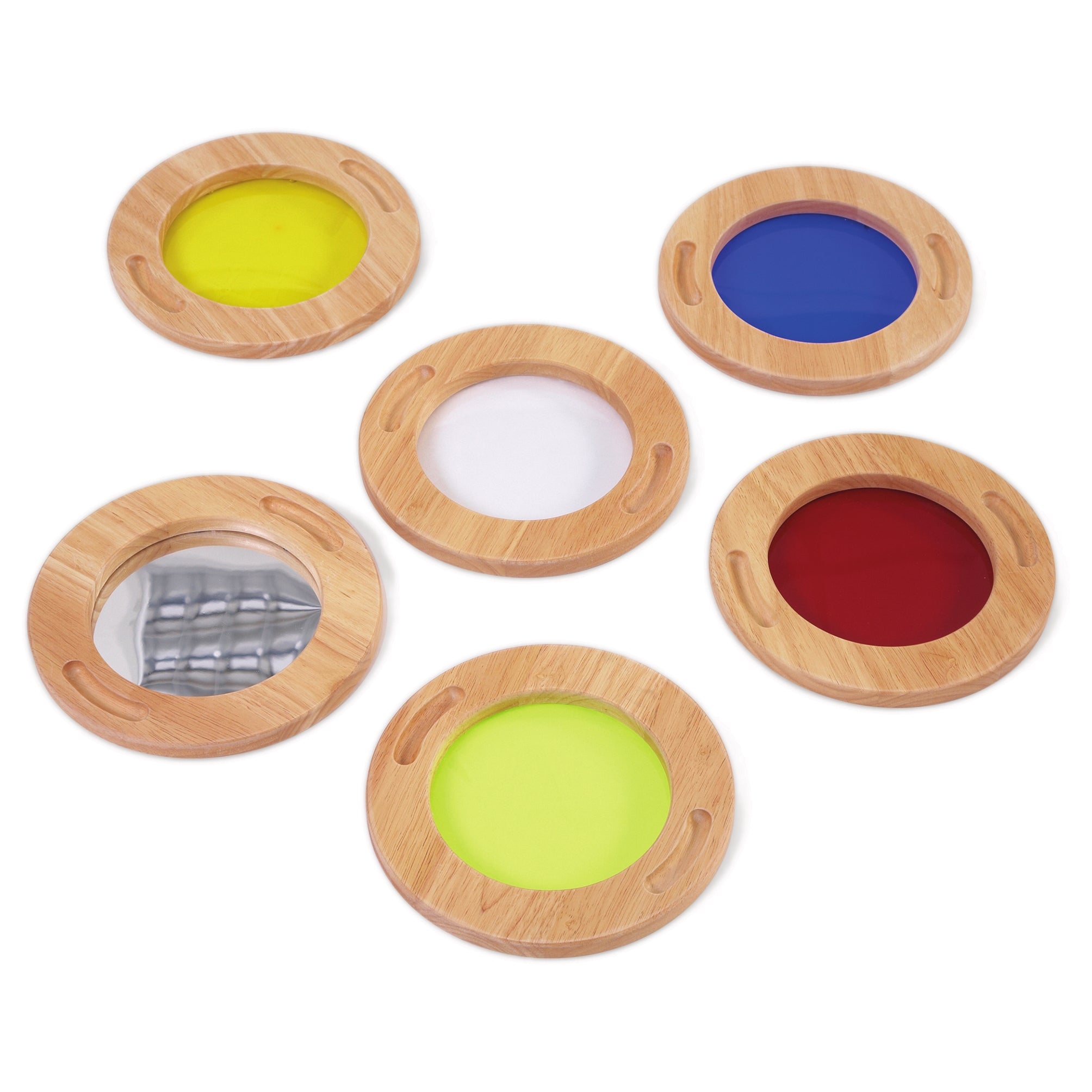 Wooden Color Mixing Viewers 6-Pack
