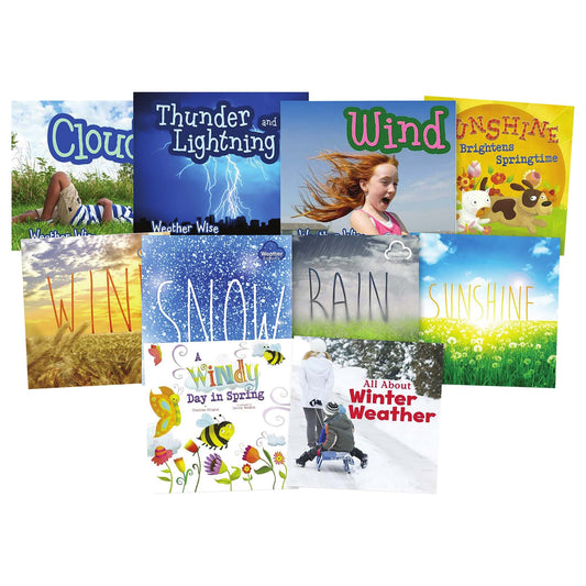 Weather Types Books 10-Pack