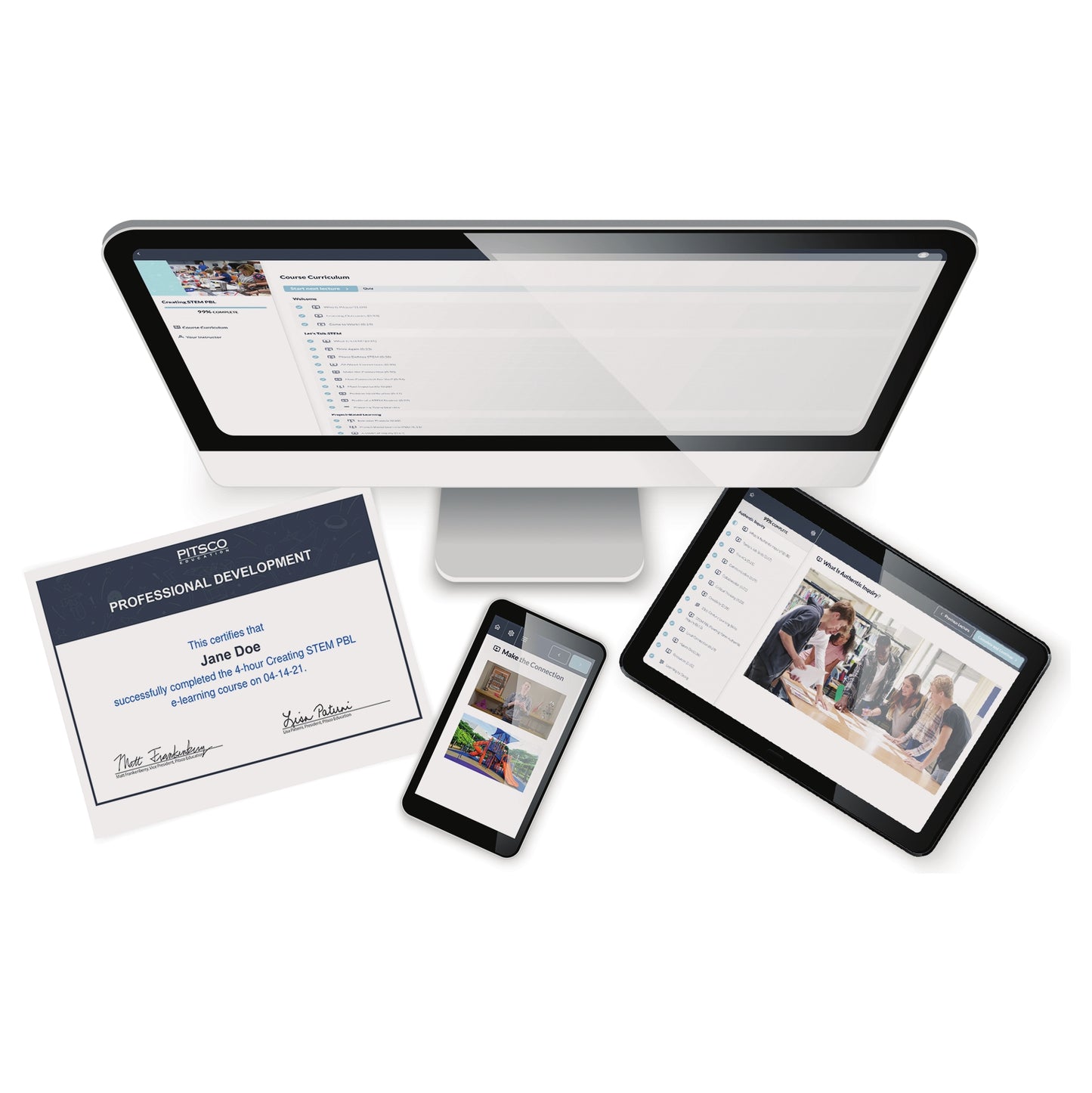 Creating STEM PBL Professional Learning Course