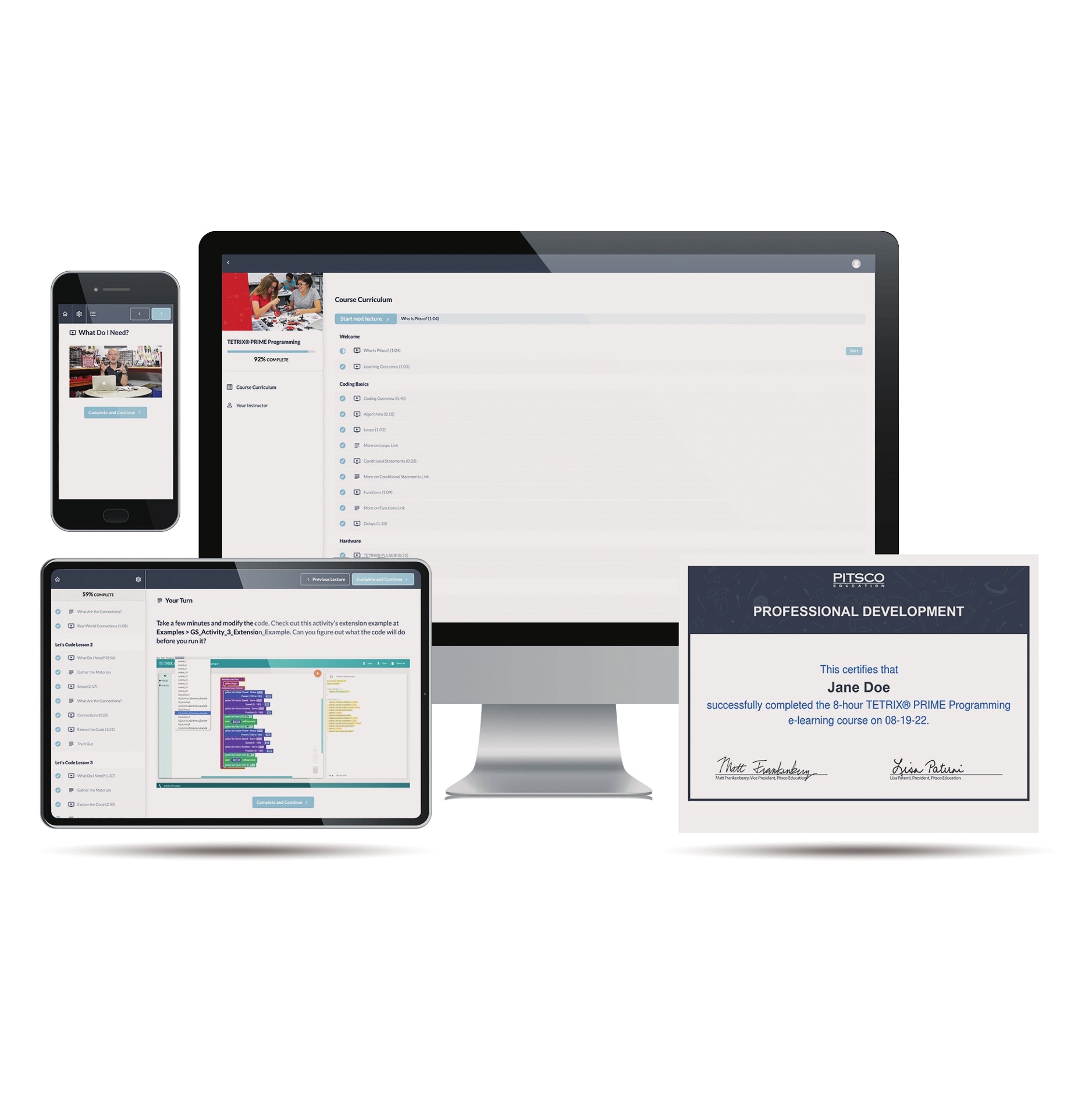 TETRIX® PRIME Programming Course | Coding Robotics