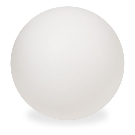 White ping pong ball