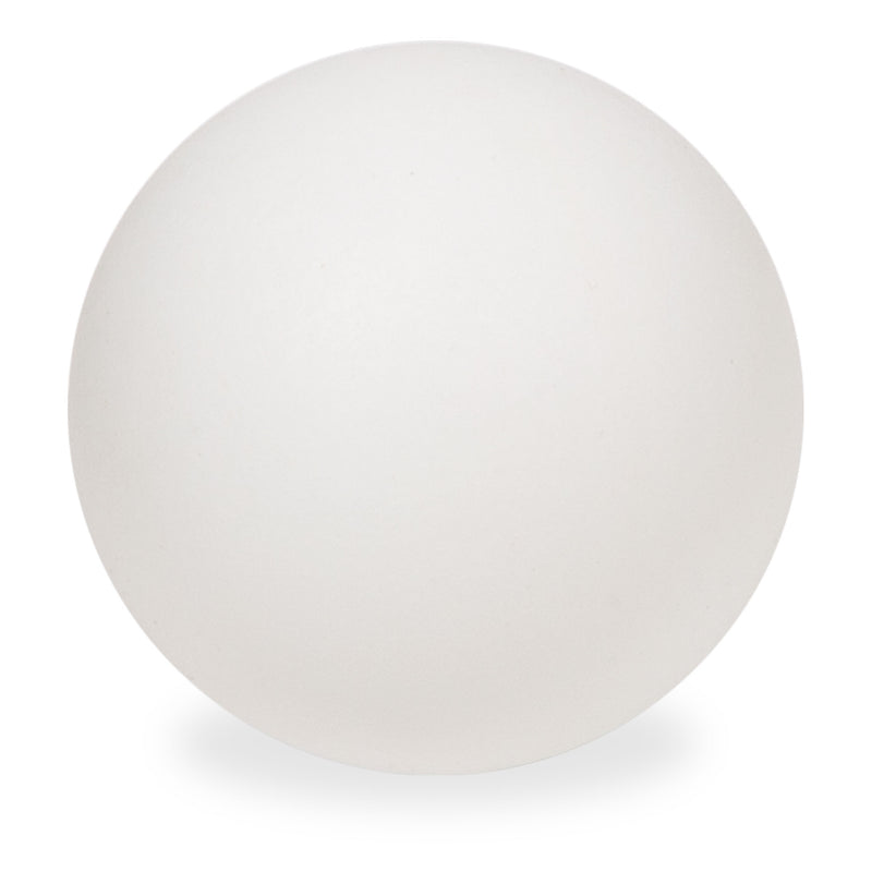 White ping pong ball