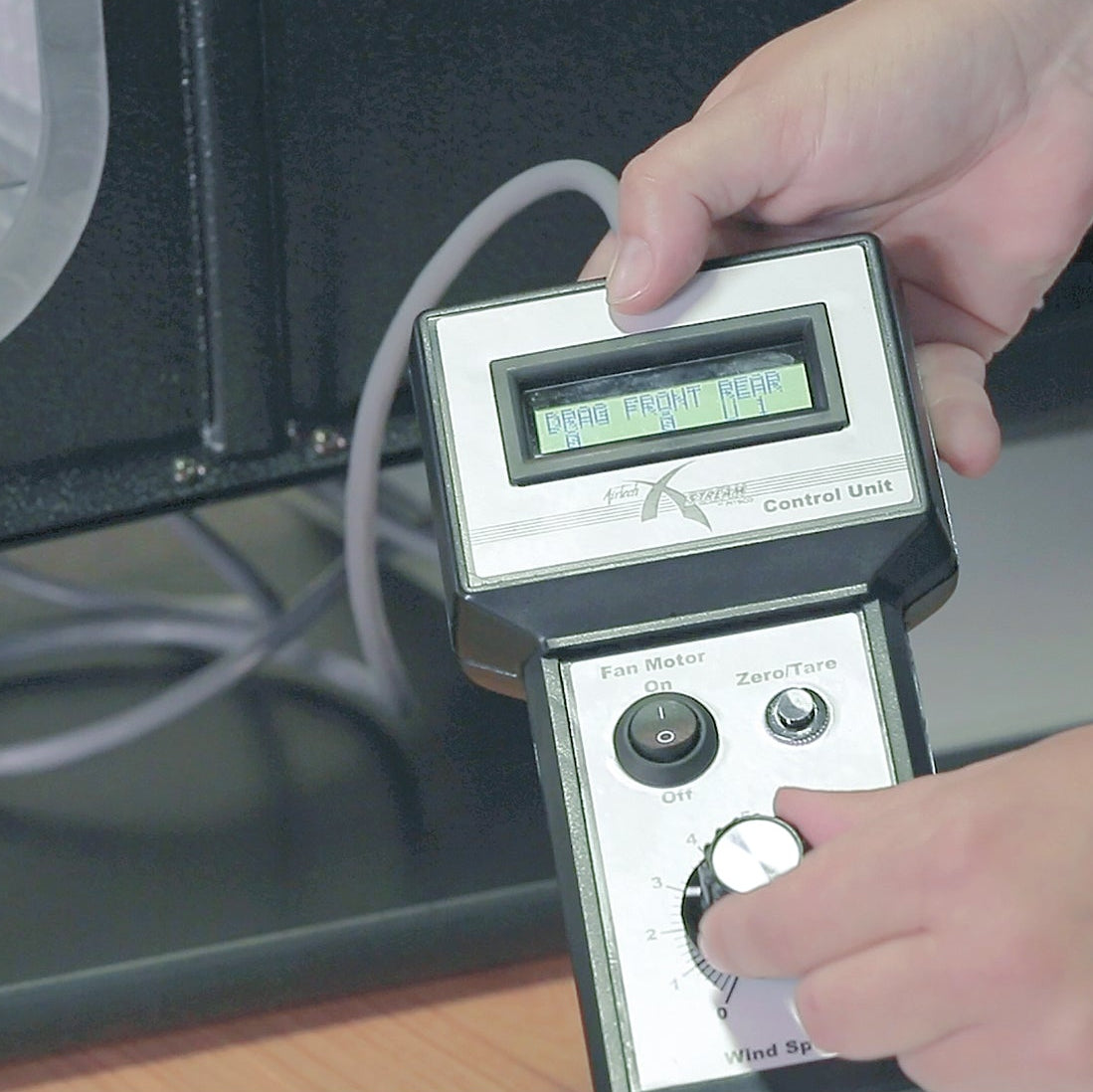 Collect data with X-Stream wind tunnel VPS and stinger