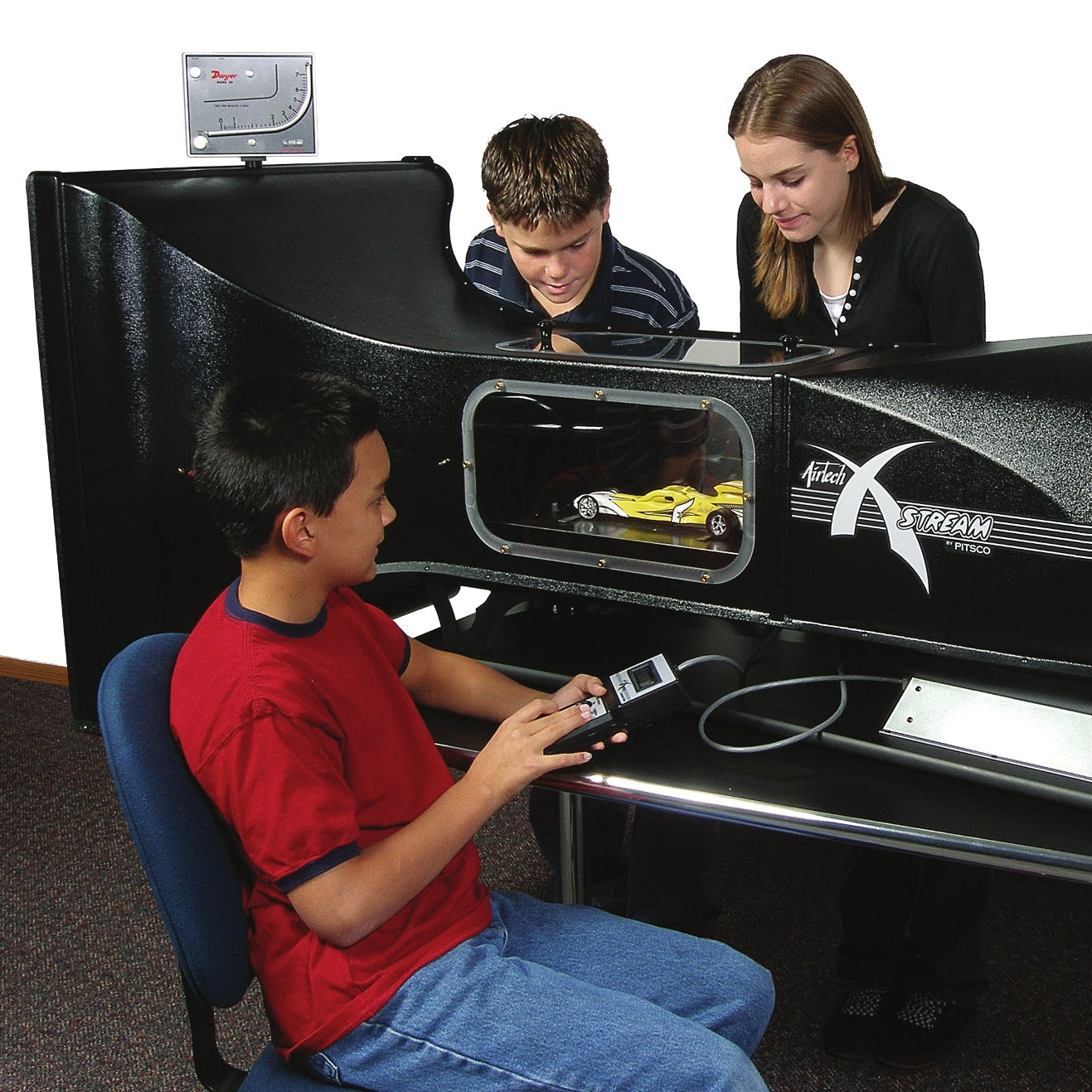 Collect data with X-Stream wind tunnel VPS and stinger