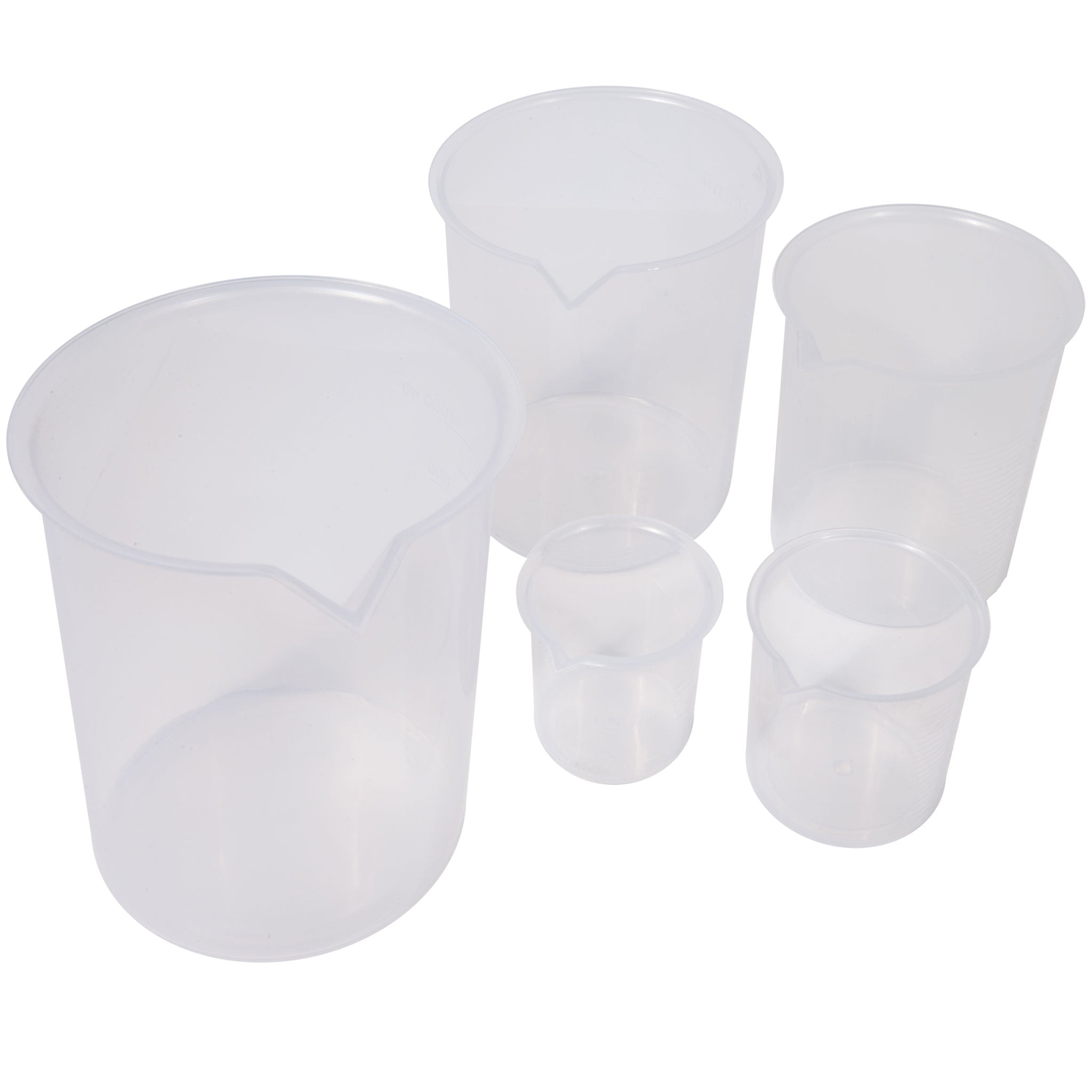 Plastic Beaker Set | Shatterproof Beakers