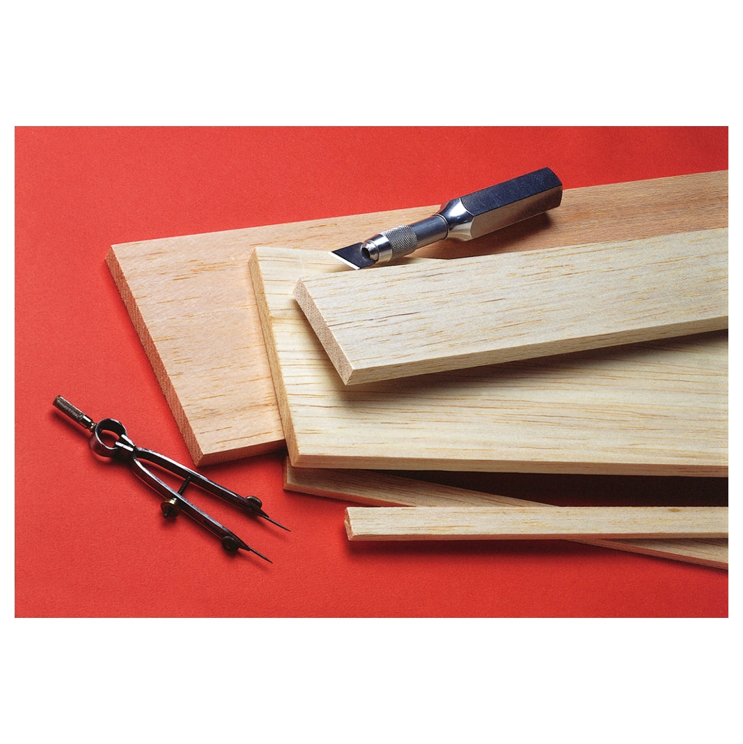 Balsa Wood Strips (1/8" x 1/4" x 36")