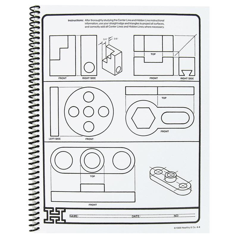 Instructional Workbook for Drafting Level I