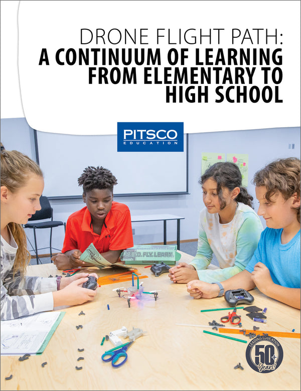 Drone Flight Path: A Continuum of Learning