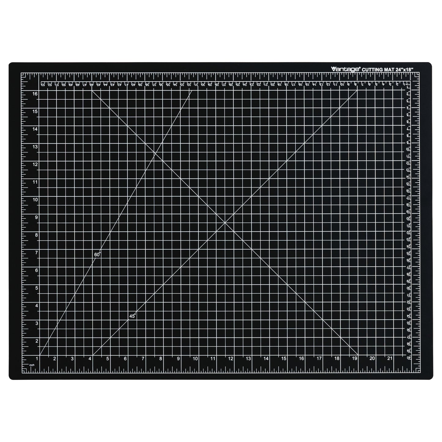 Commercial Grade Cutting Mat (Black, 18" x 24")