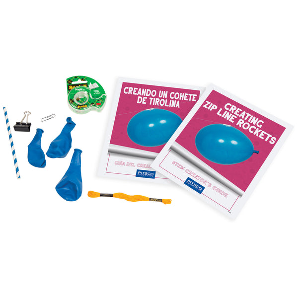Zip Line Rockets STEM Boost Kit