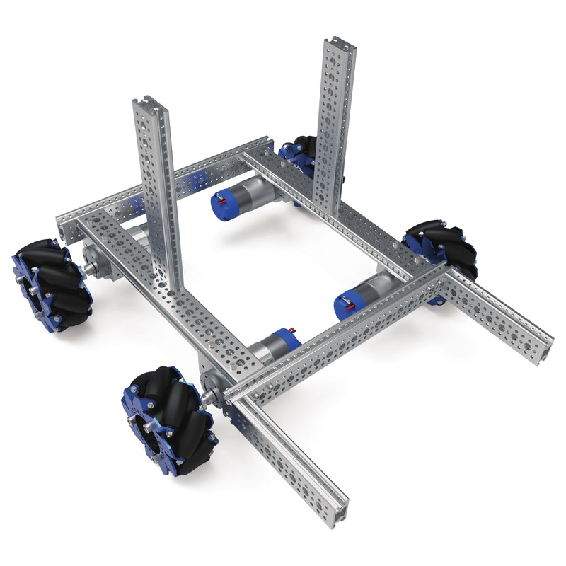 Tetrix Robotics Rover Start Robotics Builds With the TETRIX Flex-Build Chassis