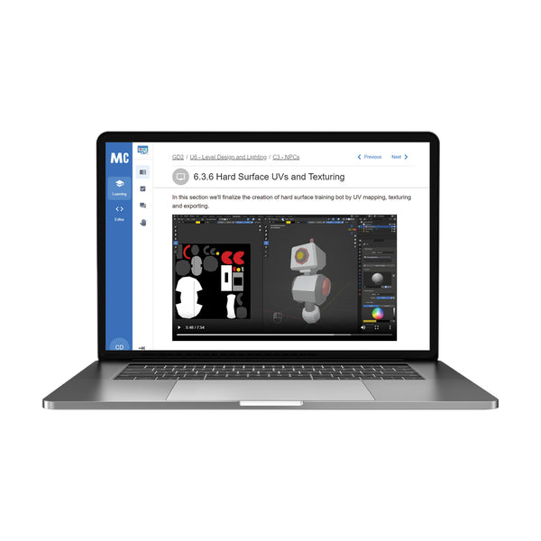 Mastery Coding™ Game Development II Annual License