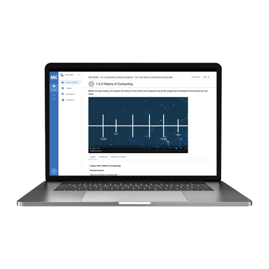 Mastery Coding Intro to Web Development Annual License