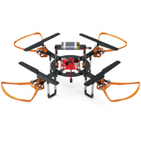 Infinity drone with orange and black arms