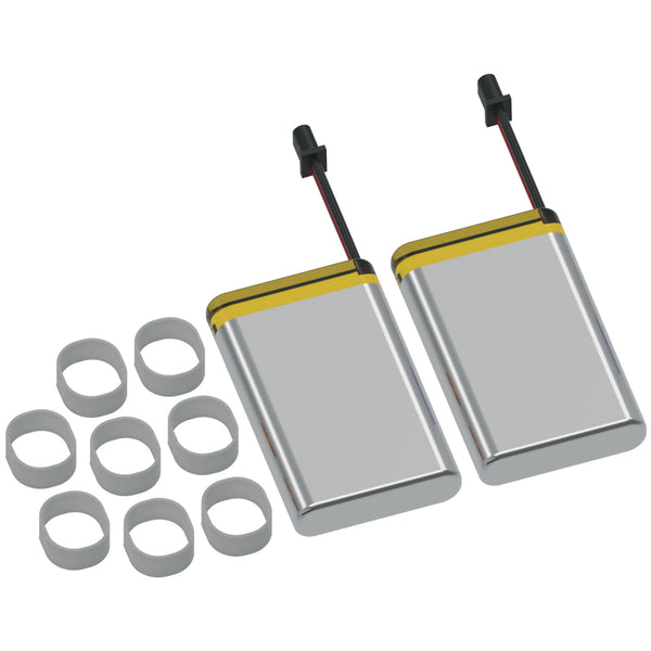 drone infinity battery packs and rubber bands