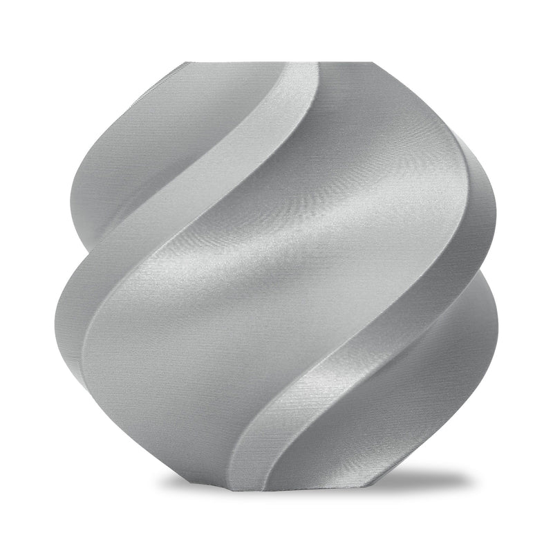 Silver Bambu Filament Spool