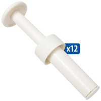 White plastic pump