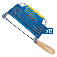 coping saw with blue and yellow packaging