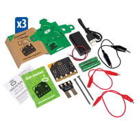 micro:bit educational kit with electronic components