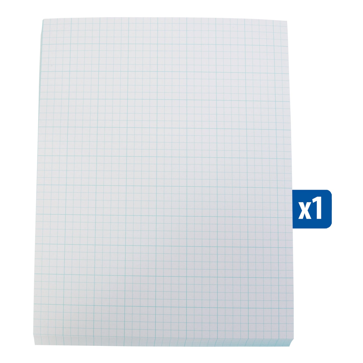 Stack of sheets of grid paper