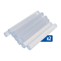 Pile of clear glue sticks/slugs