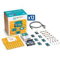 Arduino electronics kit with components and packaging 