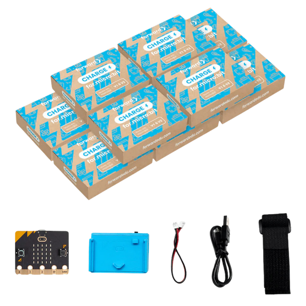 Product packaging with components on a white background