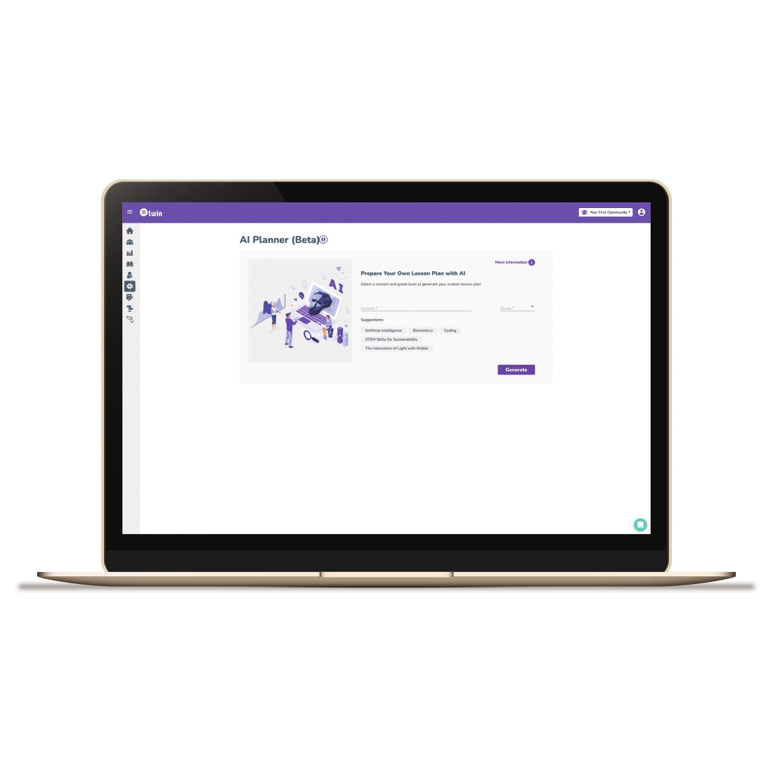 Twin Science Educator Portal Premium Subscription License