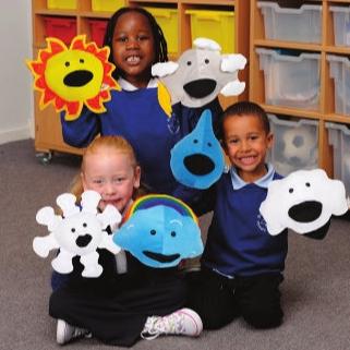 Weather Hand Puppets